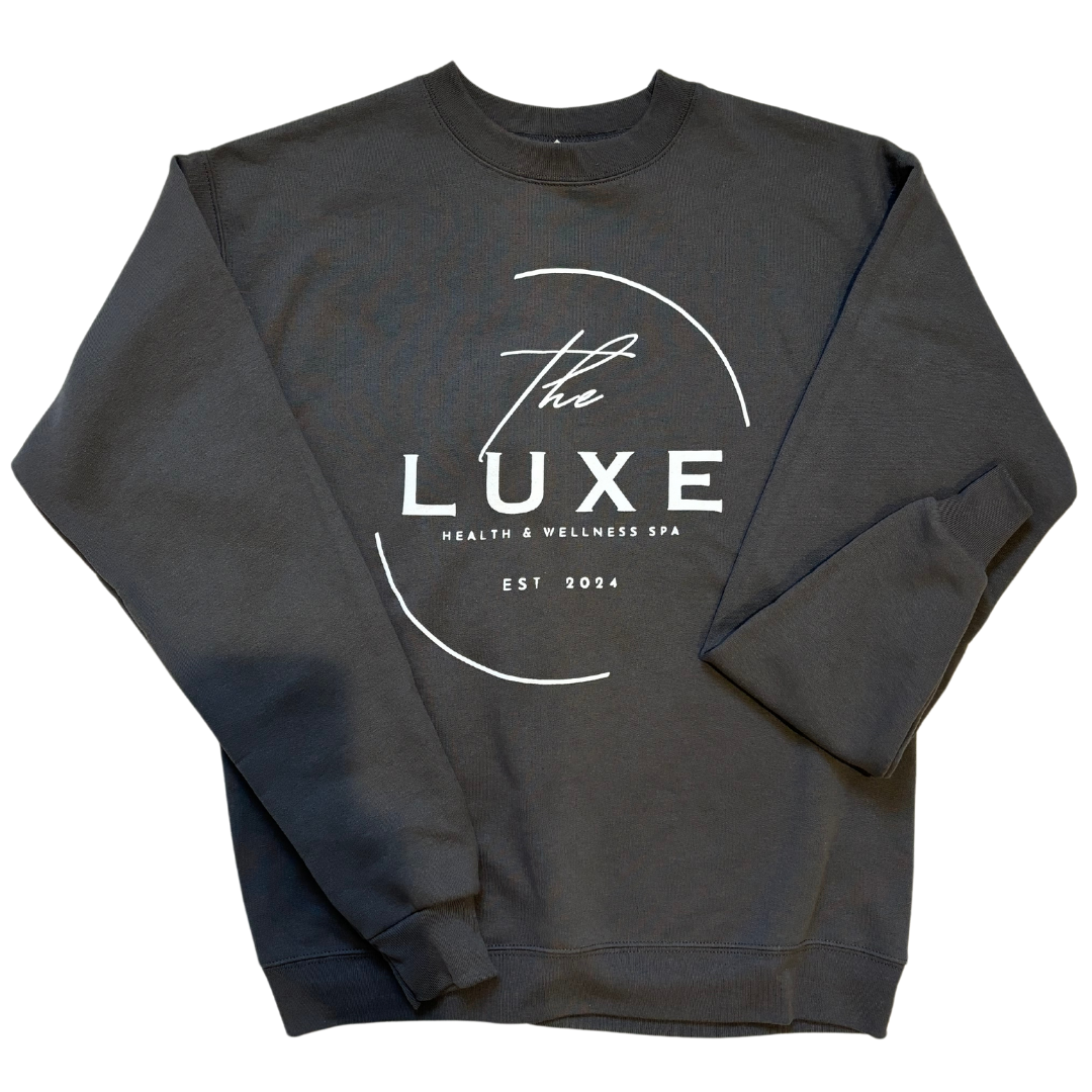 The Luxe Grey Crew Neck