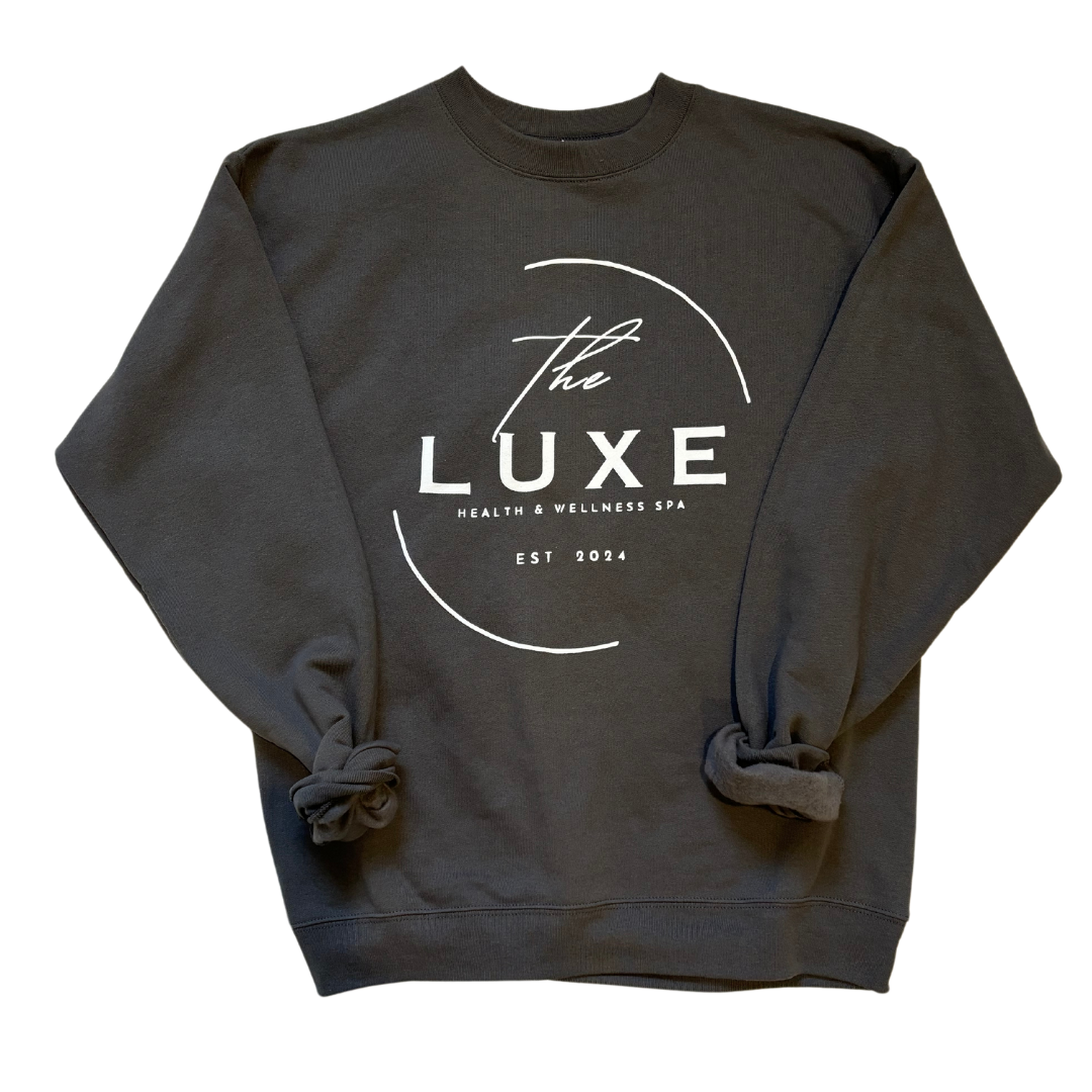 The Luxe Grey Crew Neck